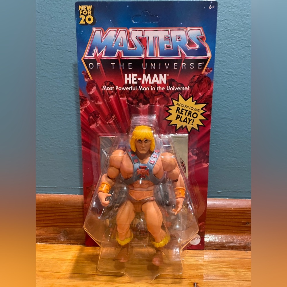 ⚡️ He-Man Motu Masters Of The Universe Origins He Man Action Figure ⚡️